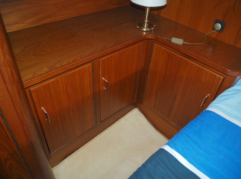 Achterkajuit, Accommodatie